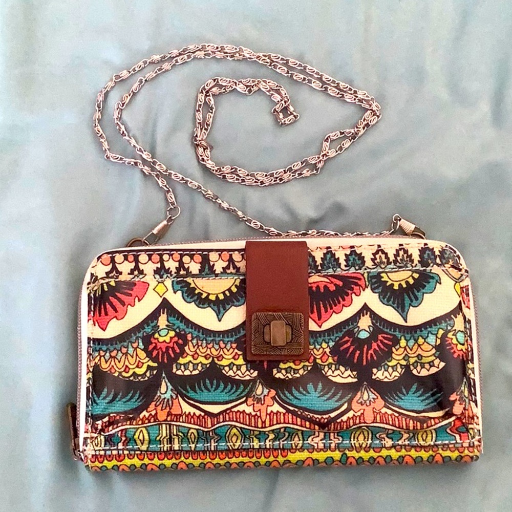 NWOT Sakroots Wristlet Wallet Crossbody Minibag